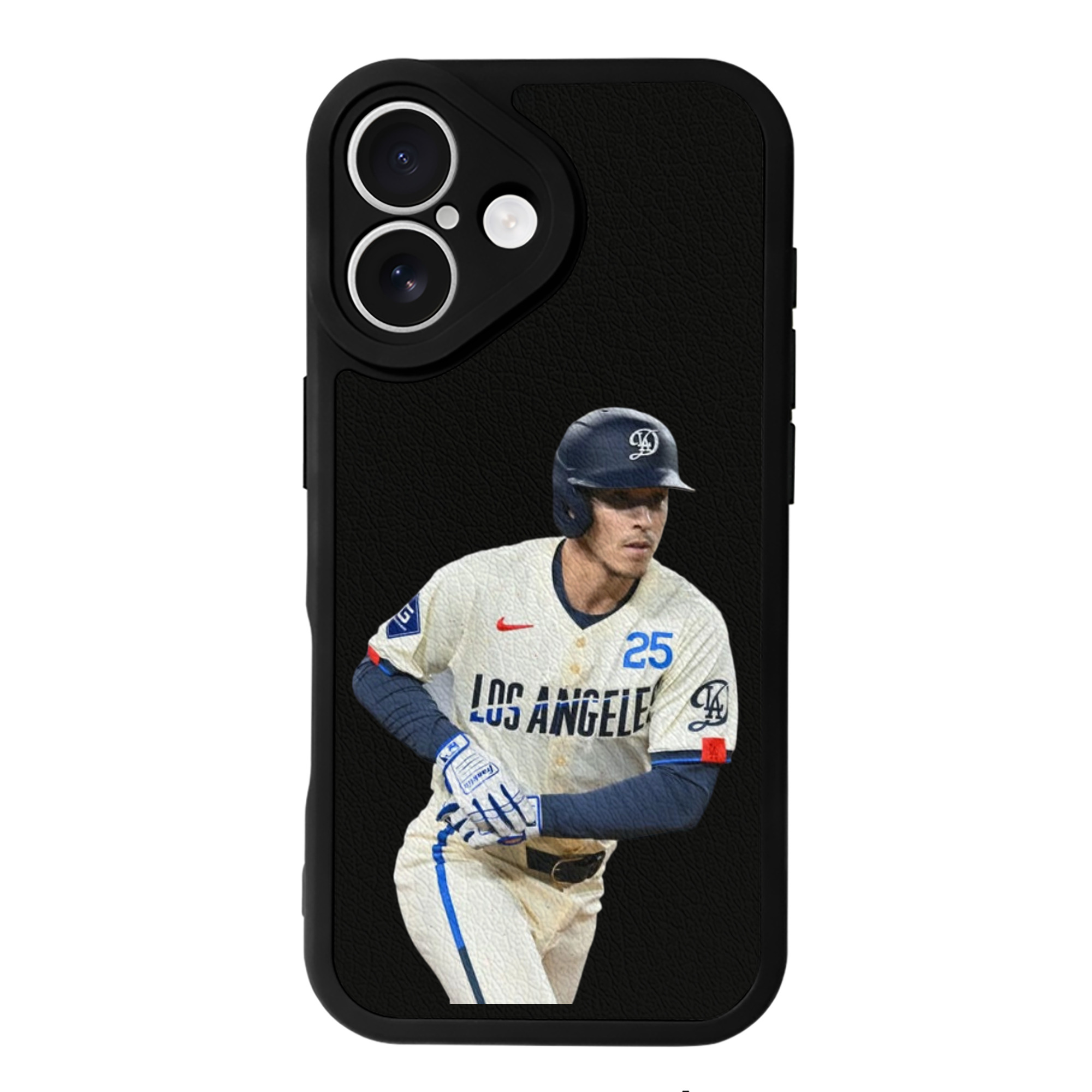  IPhone 16 Silicone Leather Case – UV Print, Lambskin Texture – Perfect Fit, Wireless Charging Compatible, Scratch Resistant, Precise Cutouts – Stylish Protection For IPhone 16